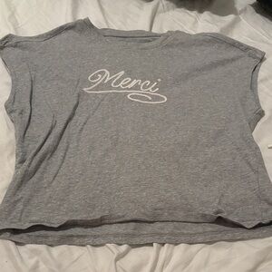 Gray Merci Women's Top